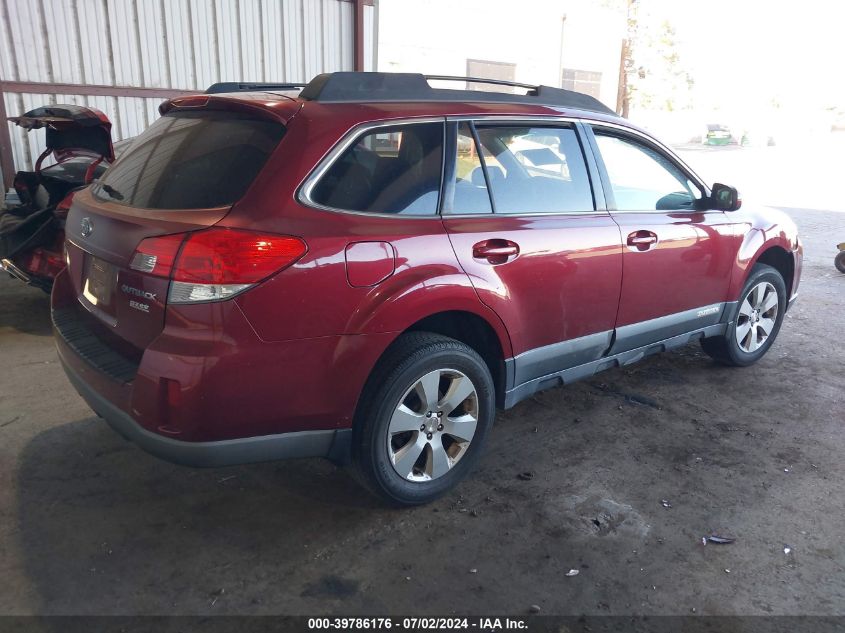 2012 Subaru Outback 2.5I Premium VIN: 4S4BRBCC5C3241339 Lot: 39786176