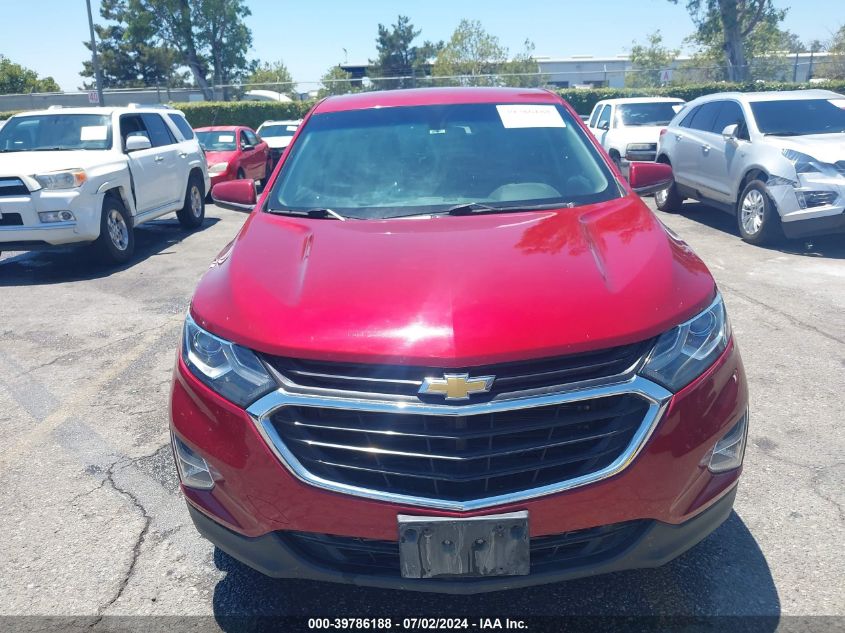 2018 Chevrolet Equinox Lt VIN: 2GNAXKEX2J6215767 Lot: 39786188