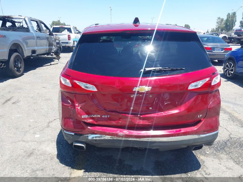 2018 Chevrolet Equinox Lt VIN: 2GNAXKEX2J6215767 Lot: 39786188