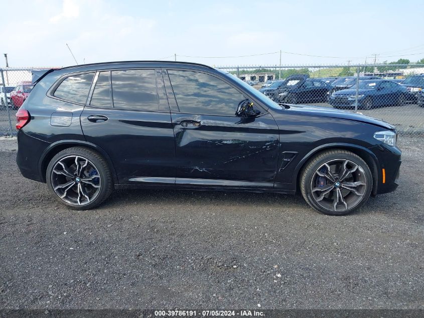 2021 BMW X3 M VIN: 5YMTS0C0XM9H43862 Lot: 39786191