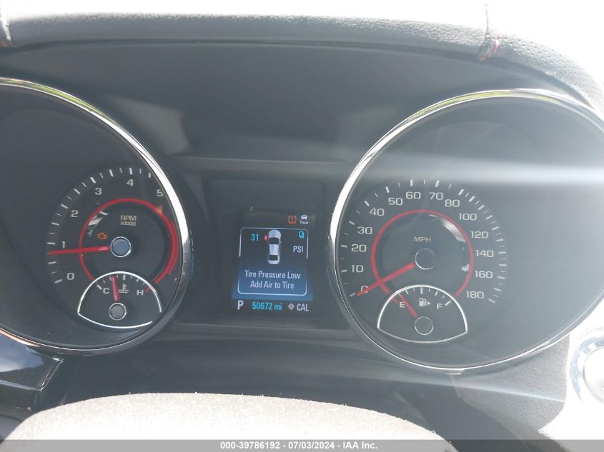 2017 Chevrolet Ss VIN: 6G3F15RWXHL300136 Lot: 39786192