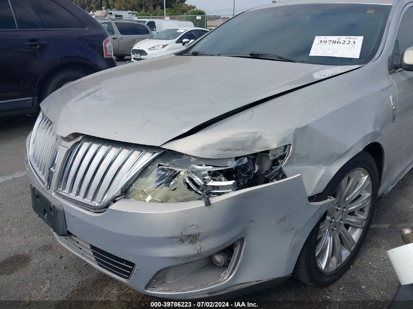 2009 Lincoln Mks VIN: 1LNHM93R99G624756 Lot: 39786223