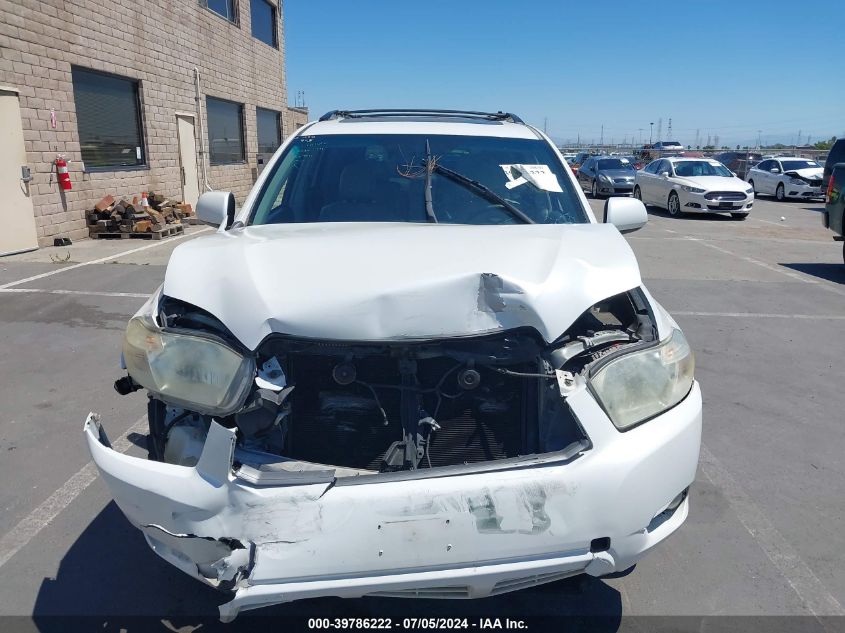 2010 Toyota Highlander Se V6 VIN: 5TDJK3EH4AS017266 Lot: 39786222