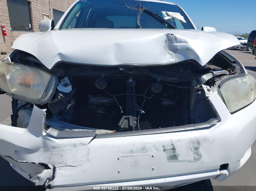 2010 Toyota Highlander Se V6 VIN: 5TDJK3EH4AS017266 Lot: 39786222