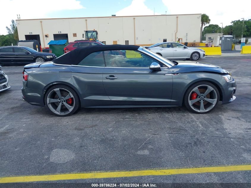 2019 Audi S5 Premium Plus VIN: WAUY4GF52KN001270 Lot: 39786224