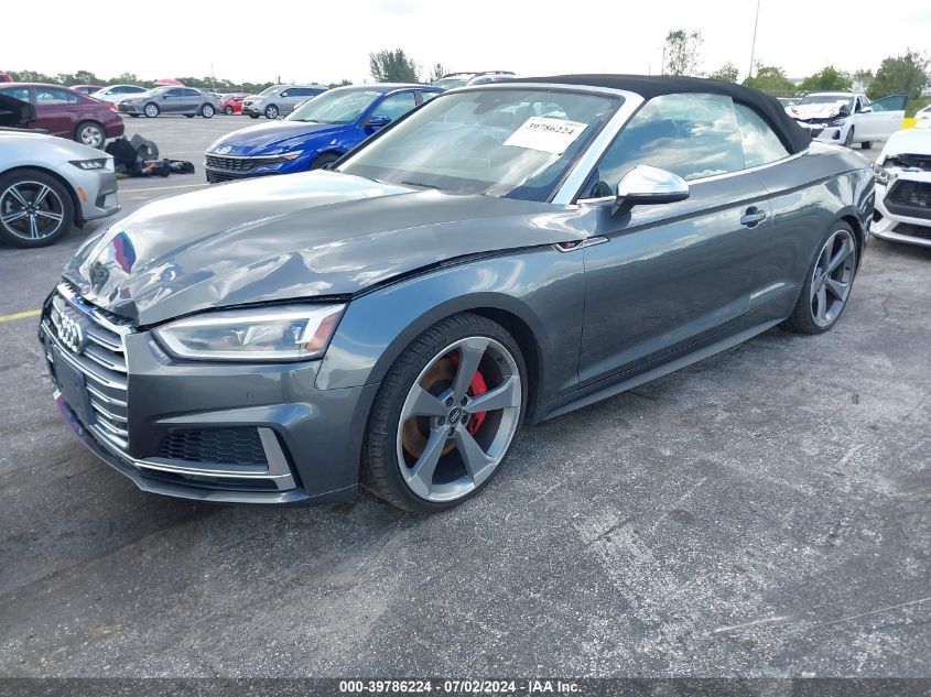 2019 Audi S5 Premium Plus VIN: WAUY4GF52KN001270 Lot: 39786224