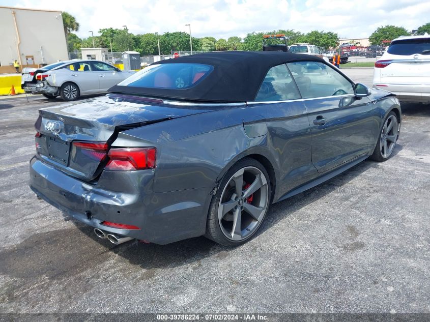 2019 Audi S5 Premium Plus VIN: WAUY4GF52KN001270 Lot: 39786224