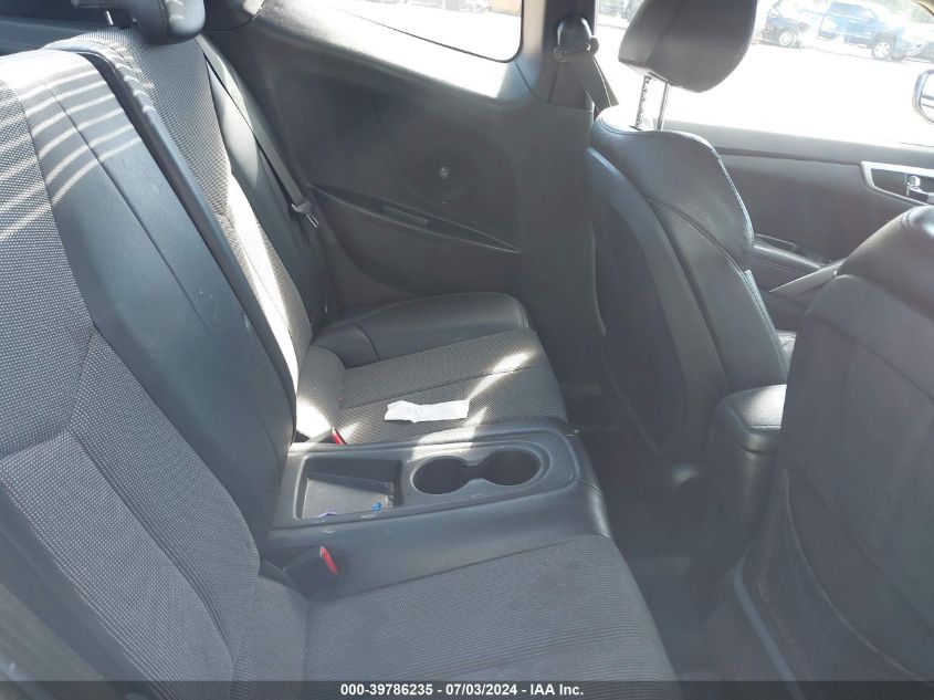 2012 Hyundai Veloster Base W/Black VIN: KMHTC6AD1CU071371 Lot: 39786235