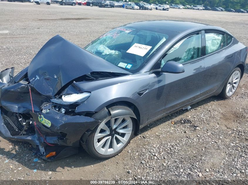 5YJ3E1EA2PF492581 2023 TESLA MODEL 3 - Image 2