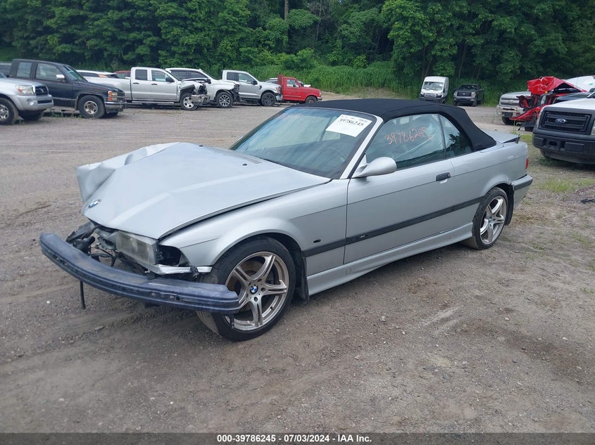 1998 BMW M3 VIN: WBSBK9338WEC42524 Lot: 39786245