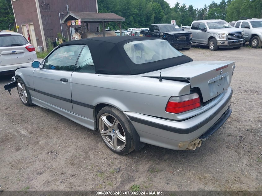 1998 BMW M3 VIN: WBSBK9338WEC42524 Lot: 39786245