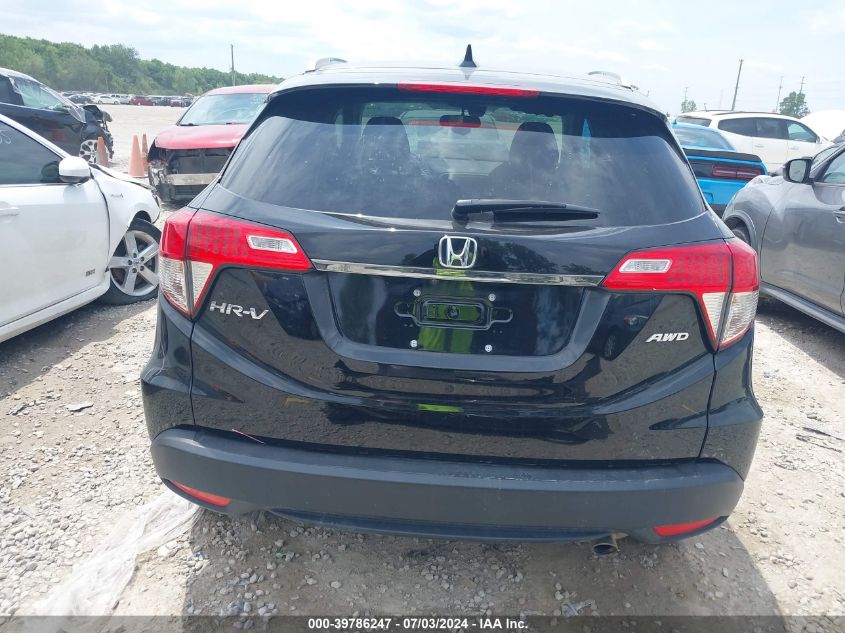 2022 Honda Hr-V Ex VIN: 3CZRU6H53NM724956 Lot: 39786247