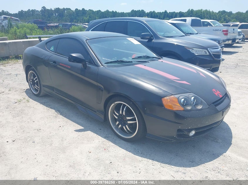 2003 Hyundai Tiburon Gt V6 VIN: KMHHN65F53U070509 Lot: 39786250