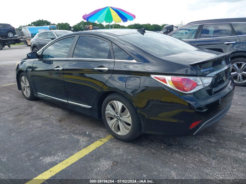 2013 Hyundai Sonata Hybrid Limited VIN: KMHEC4A48DA090449 Lot: 39786254