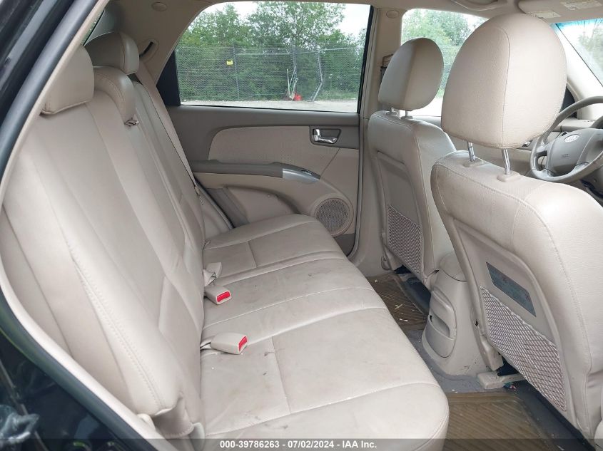 2008 Kia Sportage Ex V6 VIN: KNDJE723987457088 Lot: 39786263