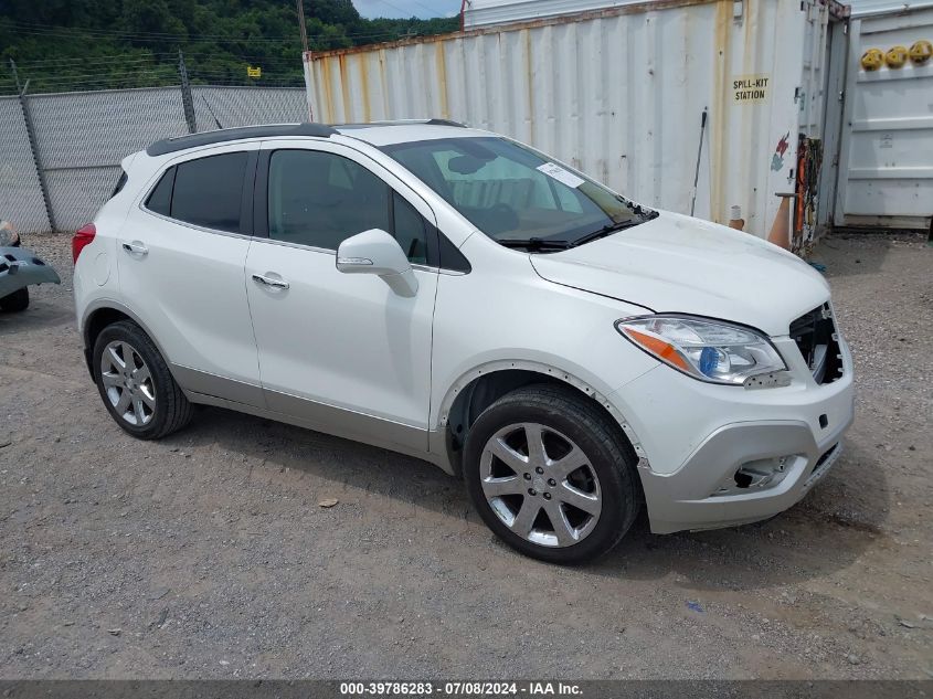 2014 Buick Encore Leather VIN: KL4CJGSB9EB633278 Lot: 39786283