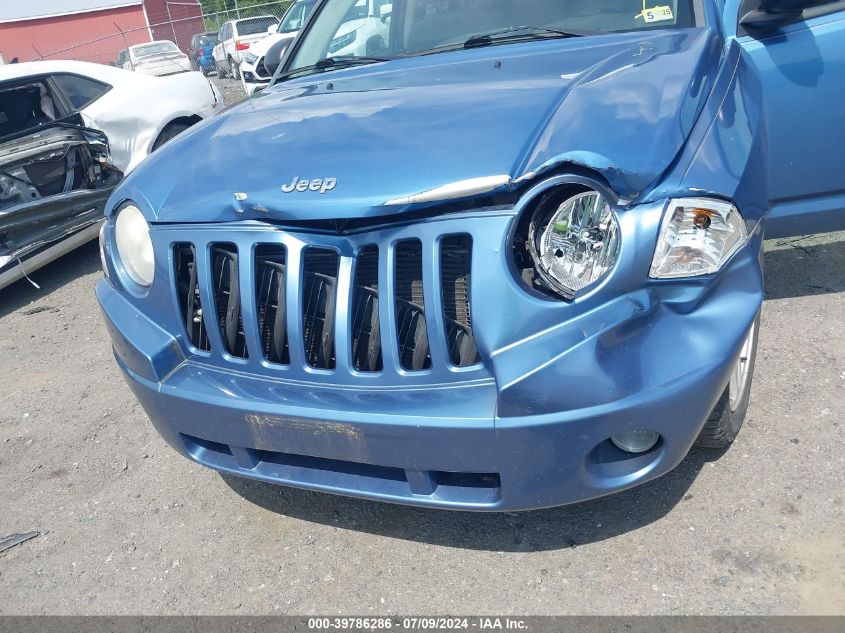 2007 Jeep Compass VIN: 1J8FF47WX7D393849 Lot: 39786286