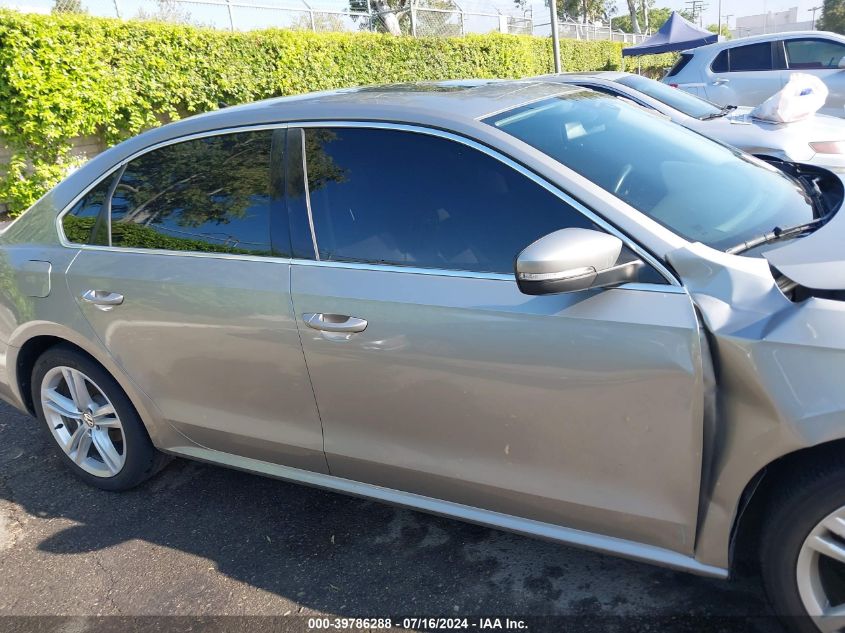 2014 Volkswagen Passat 2.0L Tdi Se VIN: 1VWBN7A38EC023847 Lot: 39786288