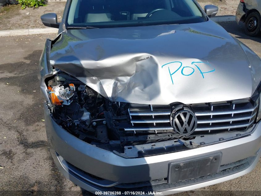 2014 Volkswagen Passat 2.0L Tdi Se VIN: 1VWBN7A38EC023847 Lot: 39786288