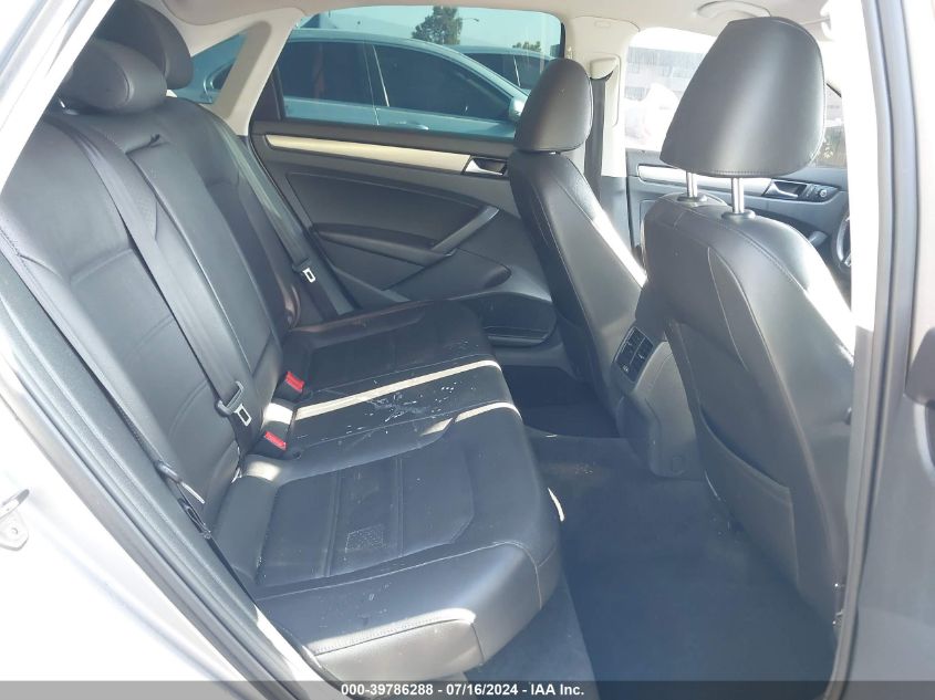 2014 Volkswagen Passat 2.0L Tdi Se VIN: 1VWBN7A38EC023847 Lot: 39786288