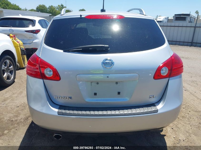 2009 Nissan Rogue Sl VIN: JN8AS58T09W326115 Lot: 39786293