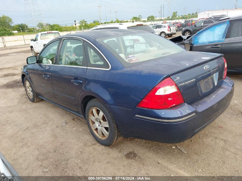 2005 Ford Five Hundred Se VIN: 1FAFP23195G203270 Lot: 39786296