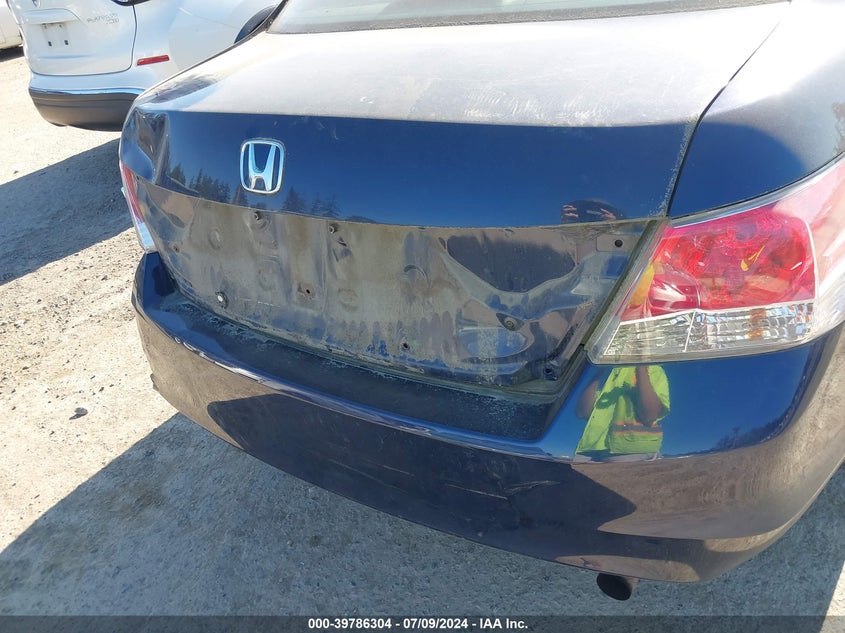 2010 Honda Accord 2.4 Lx VIN: 1HGCP2F3XAA052593 Lot: 39786304