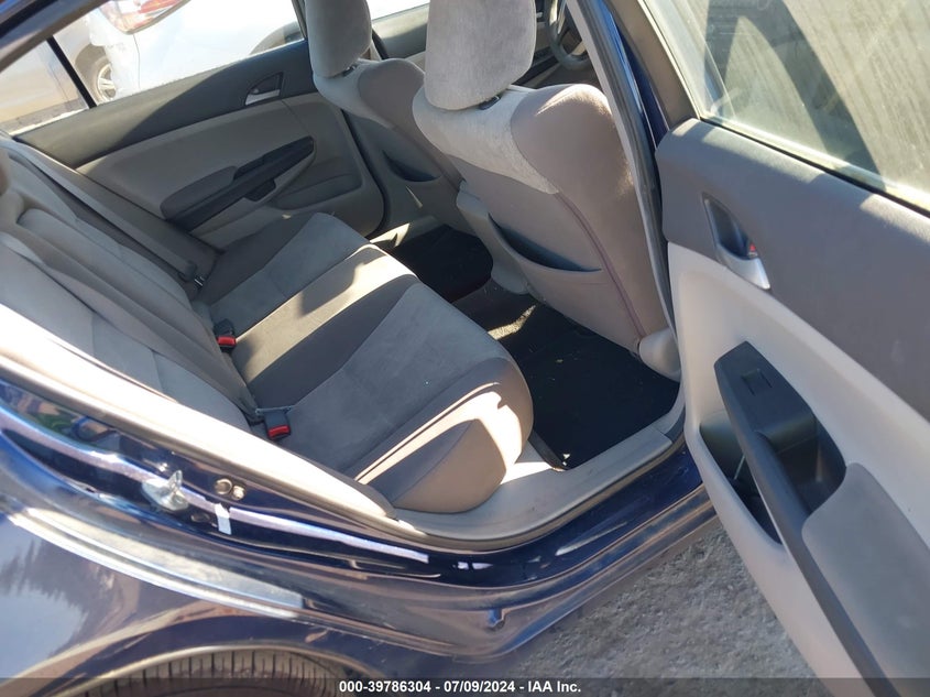 2010 Honda Accord 2.4 Lx VIN: 1HGCP2F3XAA052593 Lot: 39786304