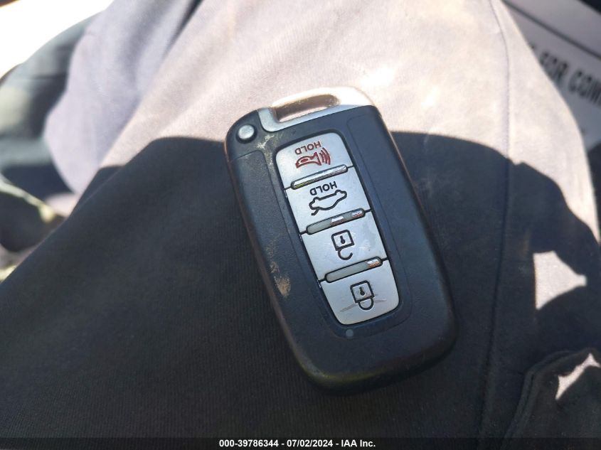 2013 Hyundai Sonata Limited VIN: 5NPEC4AC9DH539741 Lot: 39786344