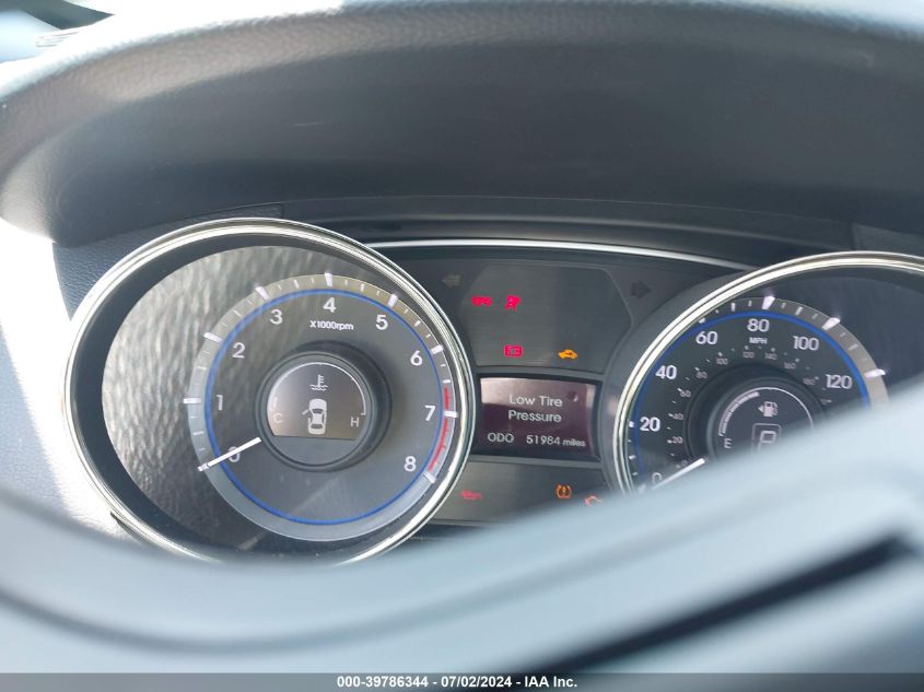 2013 Hyundai Sonata Limited VIN: 5NPEC4AC9DH539741 Lot: 39786344