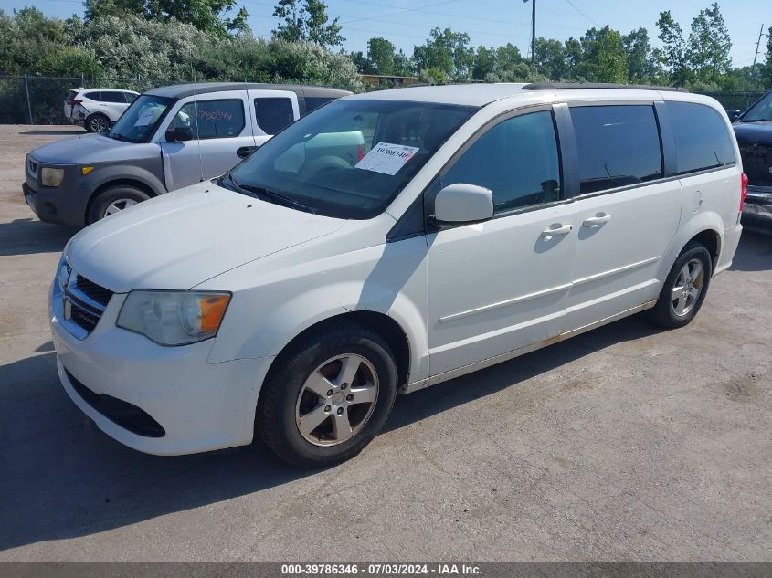 2012 Dodge Grand Caravan Sxt VIN: 2C4RDGCG5CR212156 Lot: 39786346