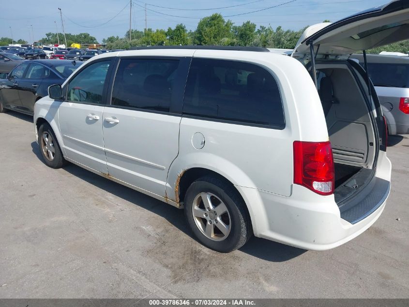 2012 Dodge Grand Caravan Sxt VIN: 2C4RDGCG5CR212156 Lot: 39786346