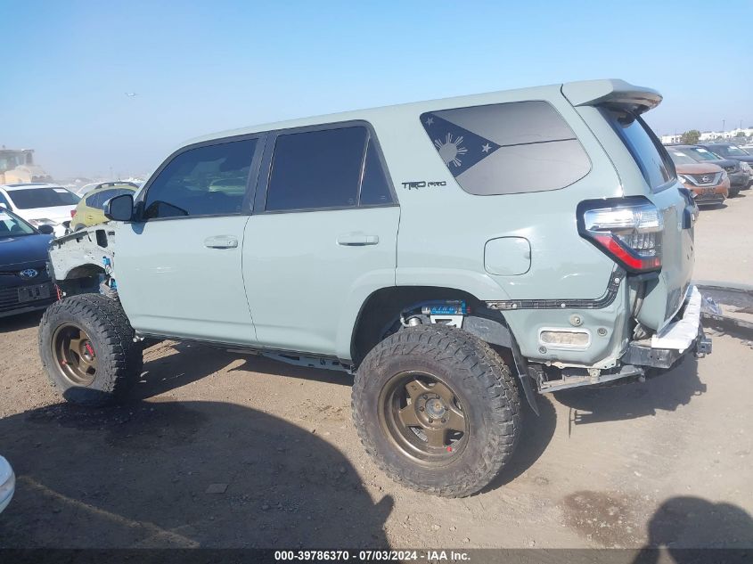 2021 Toyota 4Runner Trd Pro VIN: JTELU5JRXM5839279 Lot: 39786370