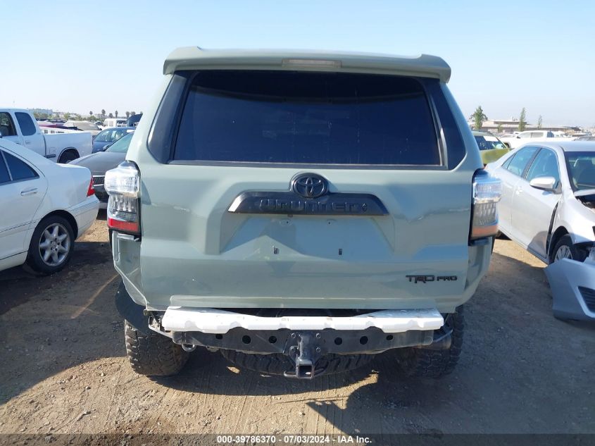 2021 Toyota 4Runner Trd Pro VIN: JTELU5JRXM5839279 Lot: 39786370