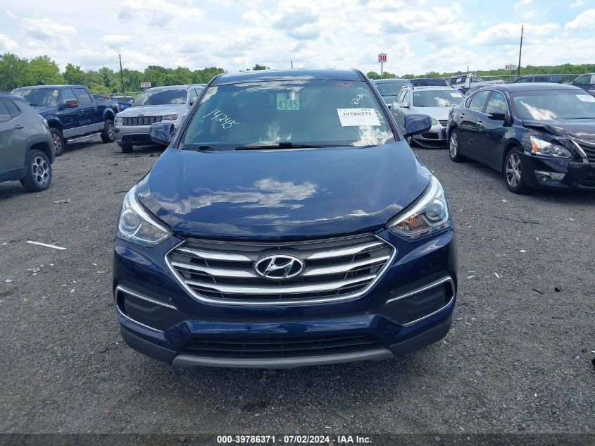 2018 Hyundai Santa Fe Sport 2.4L VIN: 5XYZTDLB0JG553889 Lot: 39786371