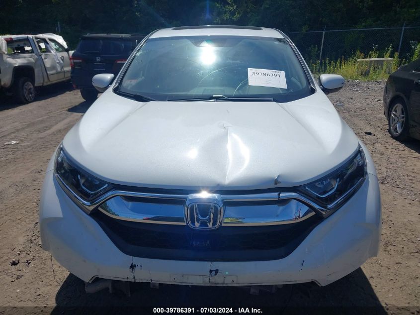 2019 Honda Cr-V Ex-L VIN: 2HKRW2H82KH670554 Lot: 39786391