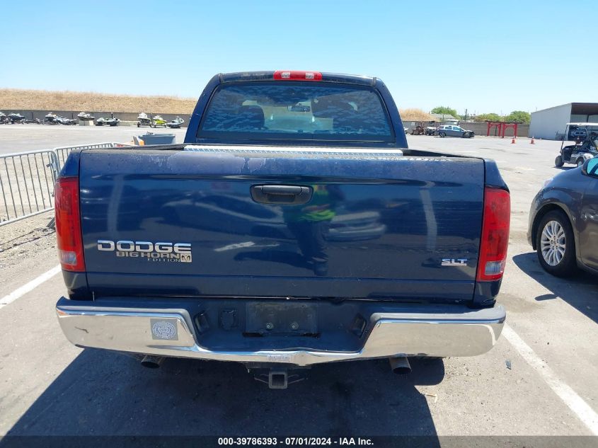 2004 Dodge Ram 1500 Slt/Laramie VIN: 1D7HA18D64J104172 Lot: 39786393