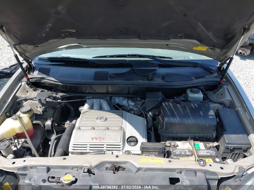 2001 Lexus Rx 300 VIN: JTJHF10U810209043 Lot: 39786392