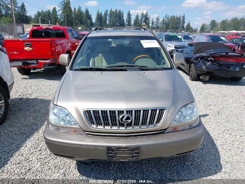 2001 Lexus Rx 300 VIN: JTJHF10U810209043 Lot: 39786392