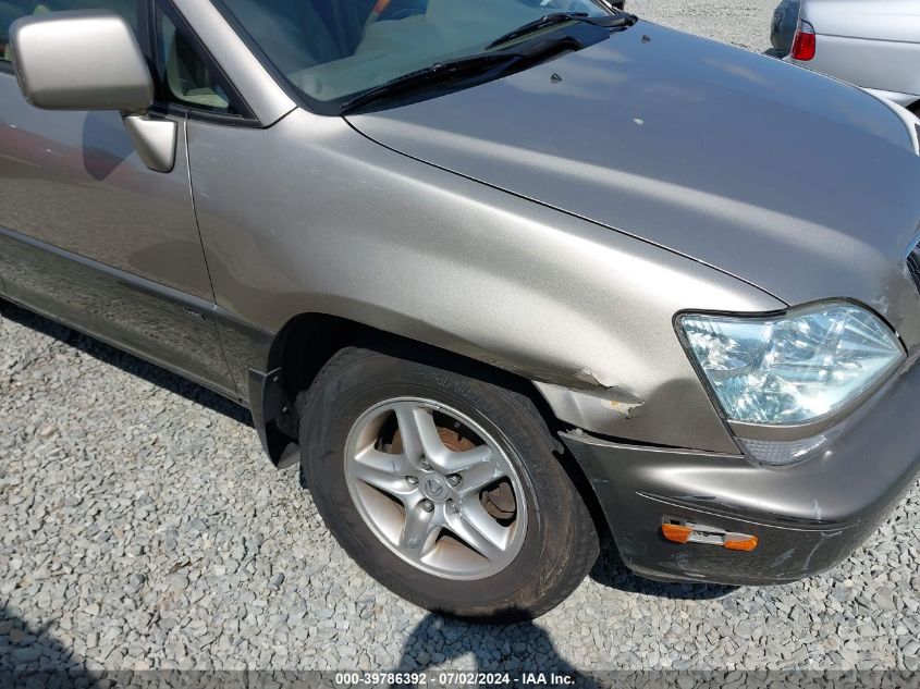 2001 Lexus Rx 300 VIN: JTJHF10U810209043 Lot: 39786392