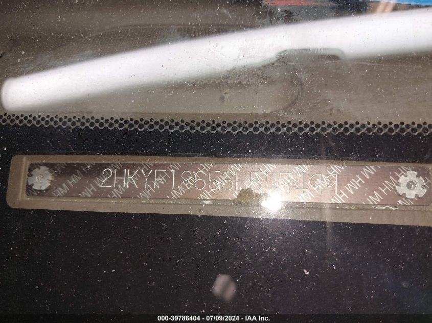 2006 Honda Pilot Ex-L VIN: 2HKYF18656H547499 Lot: 39786404