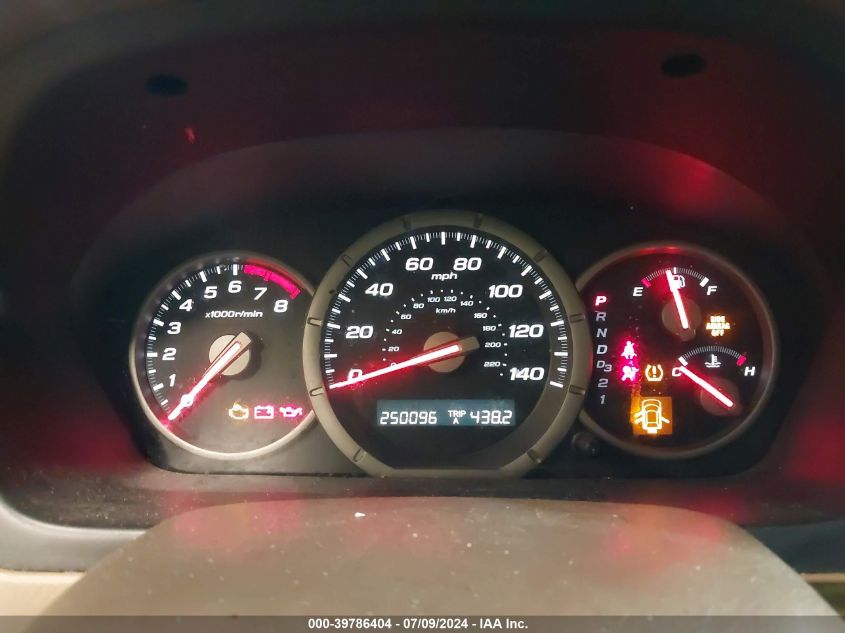 2006 Honda Pilot Ex-L VIN: 2HKYF18656H547499 Lot: 39786404