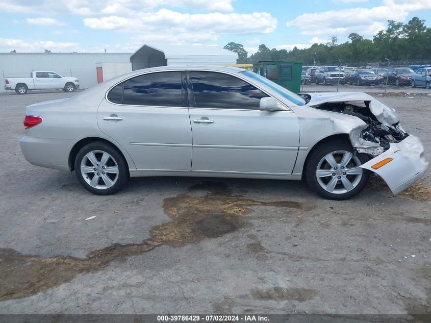 2005 Lexus Es 330 VIN: JTHBA30G655065500 Lot: 39786429