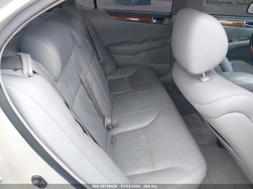 2005 Lexus Es 330 VIN: JTHBA30G655065500 Lot: 39786429