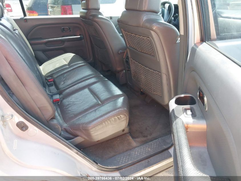 2003 Honda Pilot Ex-L VIN: 2HKYF18623H563042 Lot: 39786436