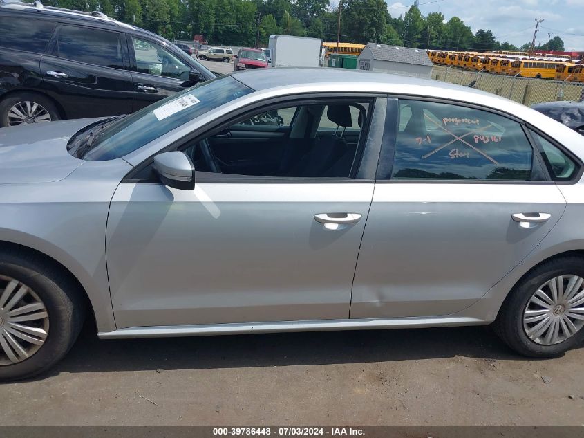 2014 Volkswagen Passat 2.5L S VIN: 1VWAP7A33EC008839 Lot: 39786448