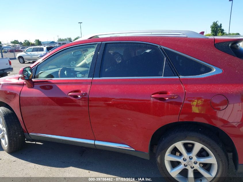 2010 Lexus Rx 350 VIN: JTJZK1BA2A2404563 Lot: 39786462