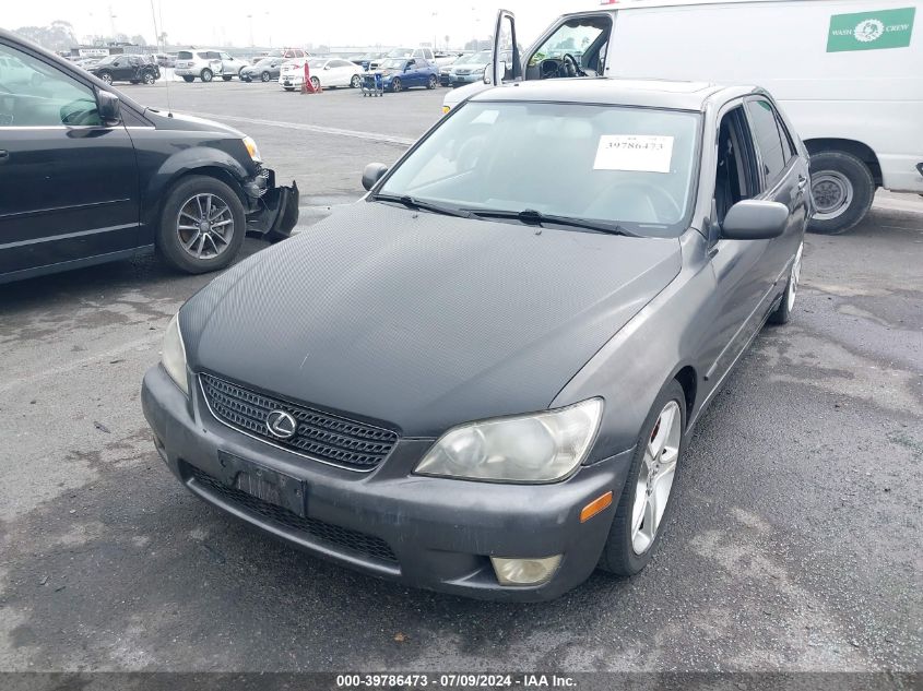 2003 Lexus Is 300 300 VIN: JTHBD192730074932 Lot: 39786473