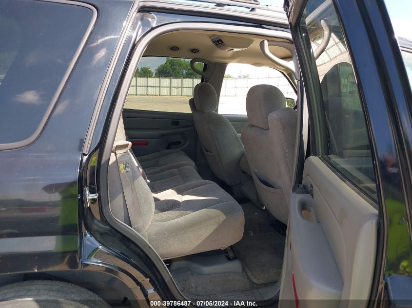 2005 Chevrolet Tahoe Ls VIN: 1GNEC13TX5R218501 Lot: 39786487