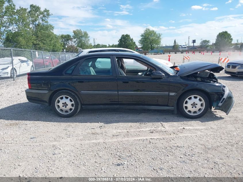 2001 Volvo S80 2.9 VIN: YV1TS94D011196777 Lot: 39786518